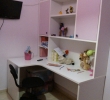 Παιδικό δωμάτιο άσπρο-ροζ